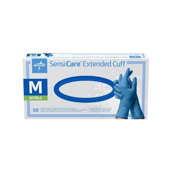 SensiCare Extended Cuff Exam Gloves - Image 1