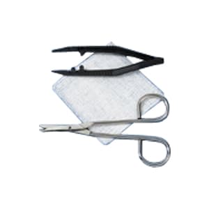 Busse Hospital Suture Removal Kit with Economy Littauer Scissors and Posi-Grip Forceps