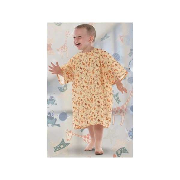 All Stars Pediatric Patient Exam Gown Without Cuff