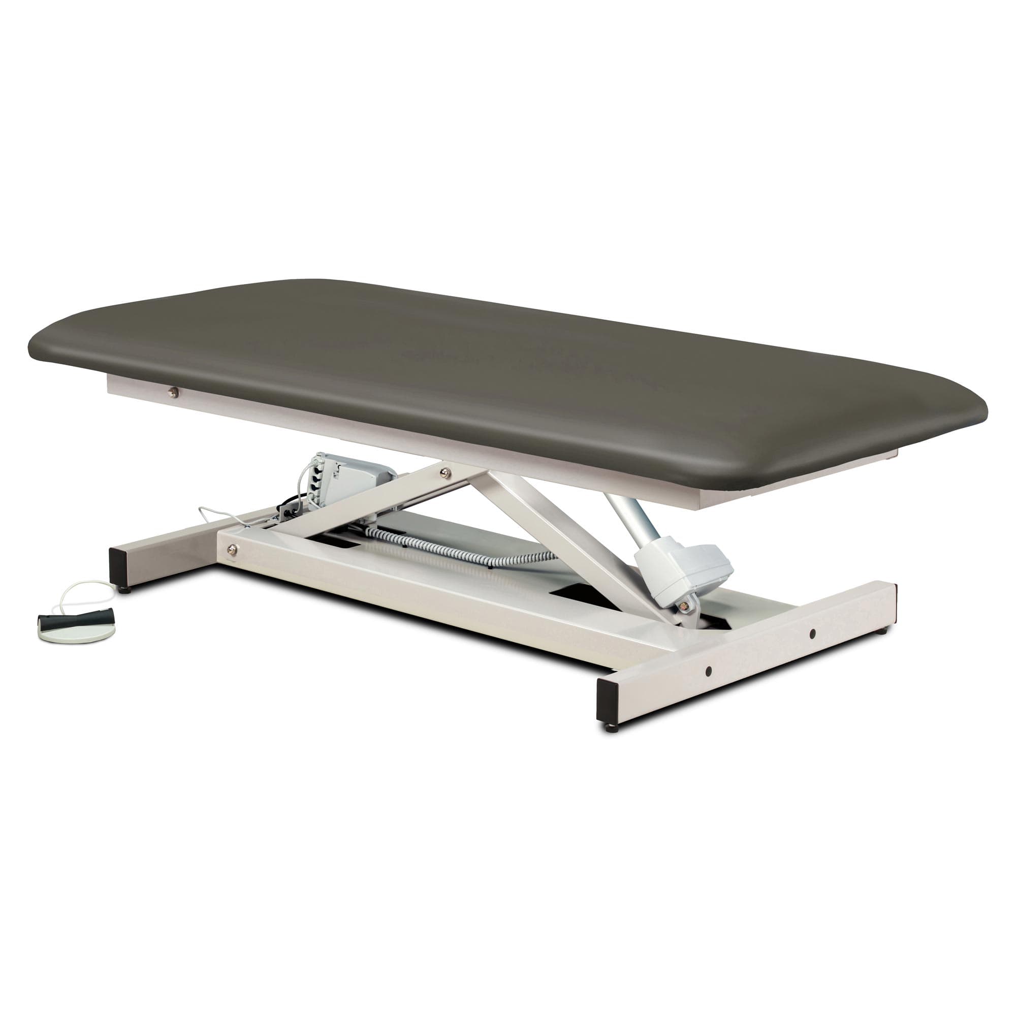 Clinton open base, extra wide, bariatric, straight top power table - Image 3