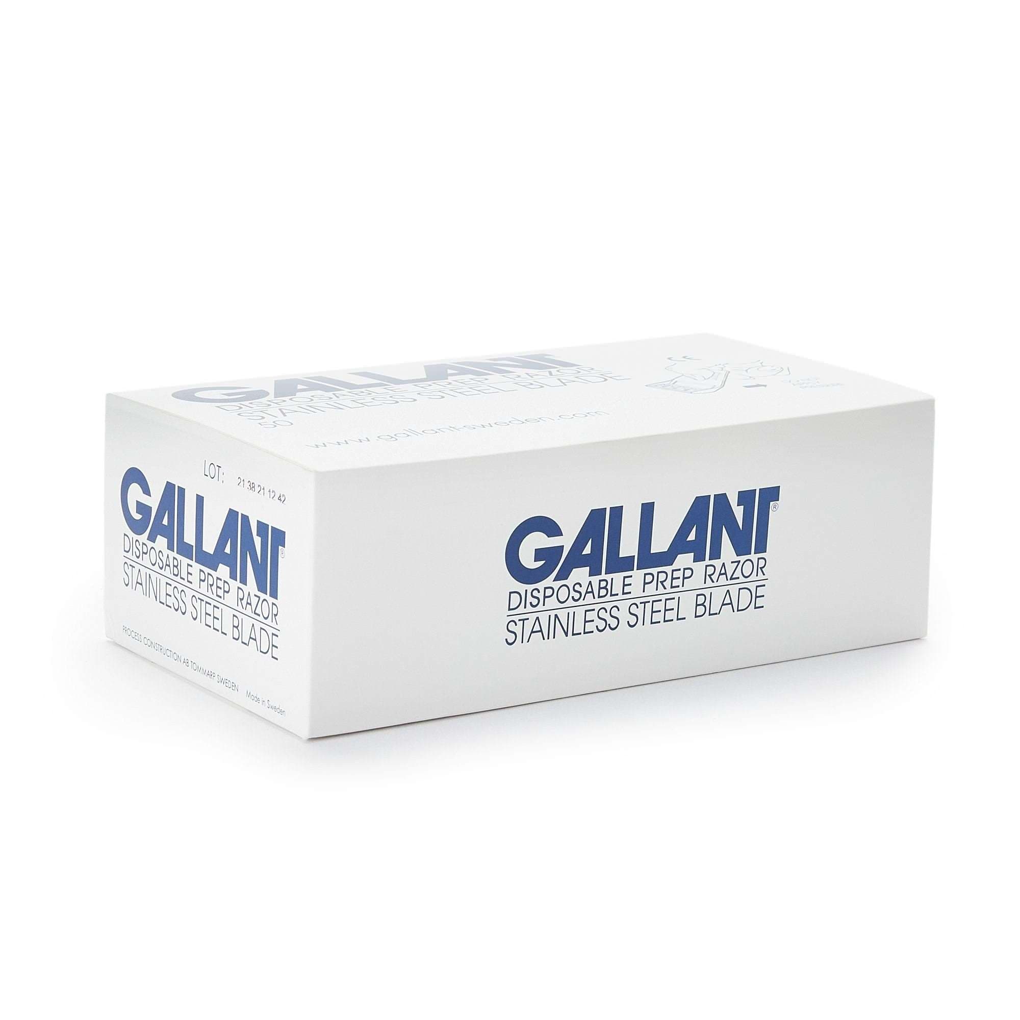 Gallant Surgical Prep Razor, Single Blade - Box of 50 - Image 2