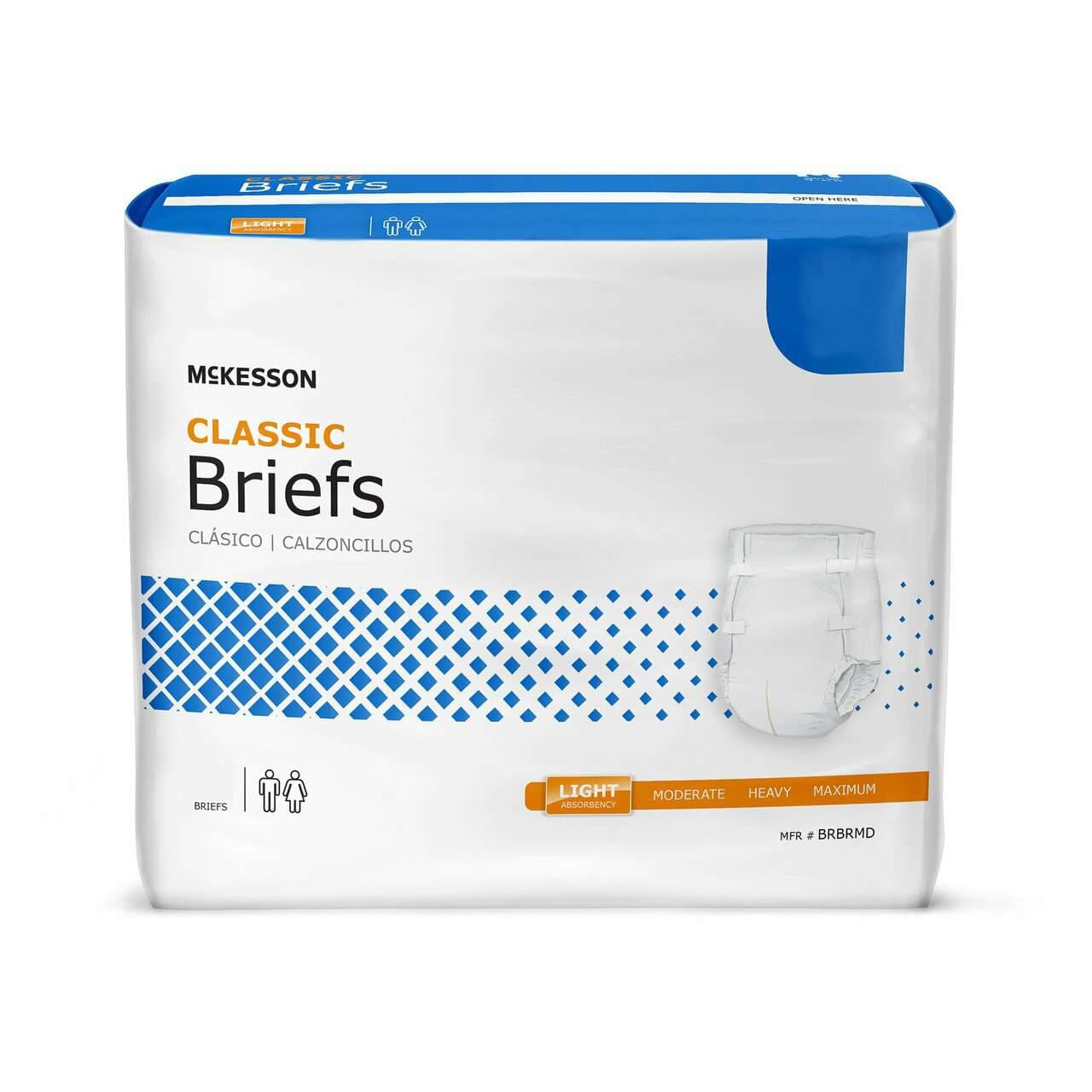 McKesson Classic Incontinence Briefs