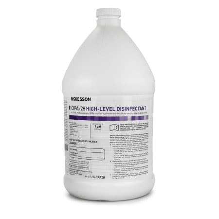 McKesson Chemical Scent OPA High-Level Disinfectant Liquid, 1 Gallon - Image 1