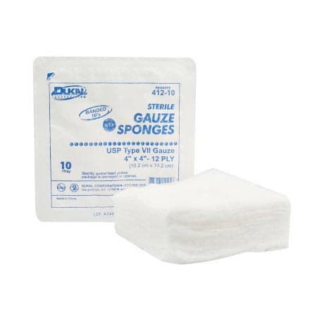 Dukal Cotton USP Type VII Gauze Sponge, Sterile - Image 2
