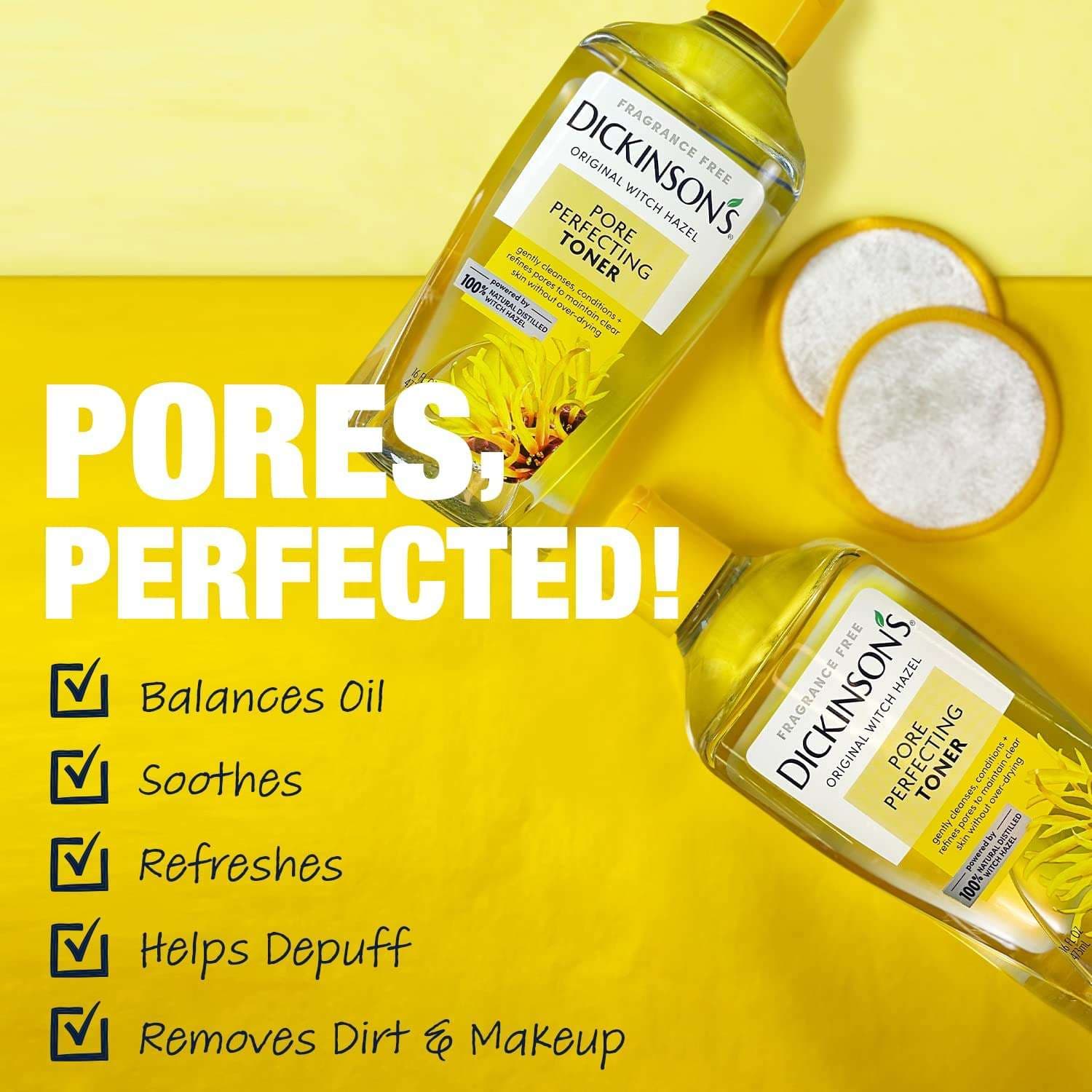 Dickinson's Witch Hazel Pore Perfecting Toner - Image 5