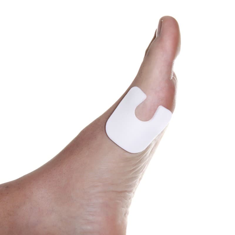 Dr. Jill's J-18 Callus Pad Beige 1/8 Inch Thick Adhesive One Size Fits Most - Bag of 100 - Image 4