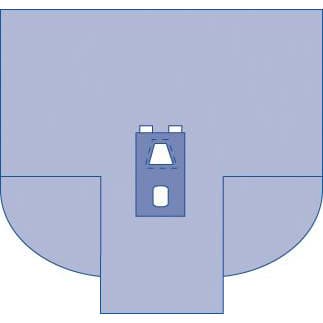 Medline Laparoscopy Drape with Gussets - Case of 20 - Image 1