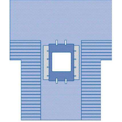 Medline Bariatric Surgical Drape with Pouches - Case of 8 - Image 1