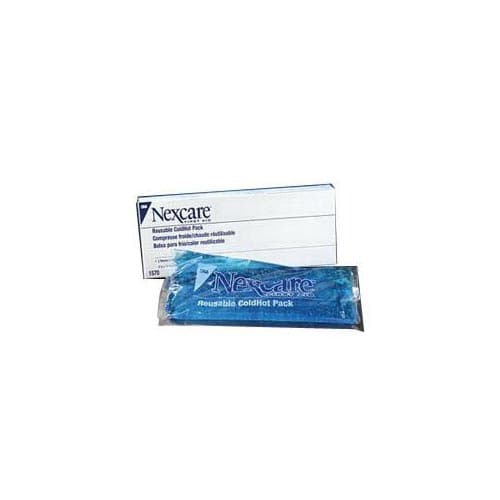 3M Nexcare Reusable Cold Hot Pack with Blue Cover, 4 x 10 Inch - Box of 2 - Image 1
