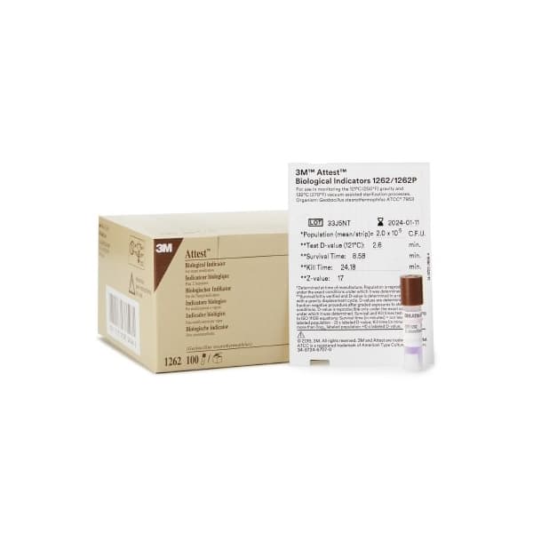 3M Attest Sterilization Biological Indicator Vial, Class 1 - Image 1