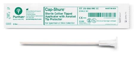 Cap-Shure Specimen Collection Swab, 4.8 mm Tip Diameter, 6 Inch Length - Image 1