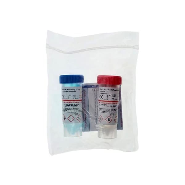 Para-Pak 2-Vial Specimen Collection and Transport Kit, NonSterile - Image 1