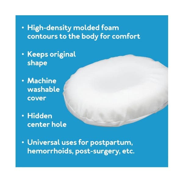 Carex Foam Donut Seat Cushion - Image 2