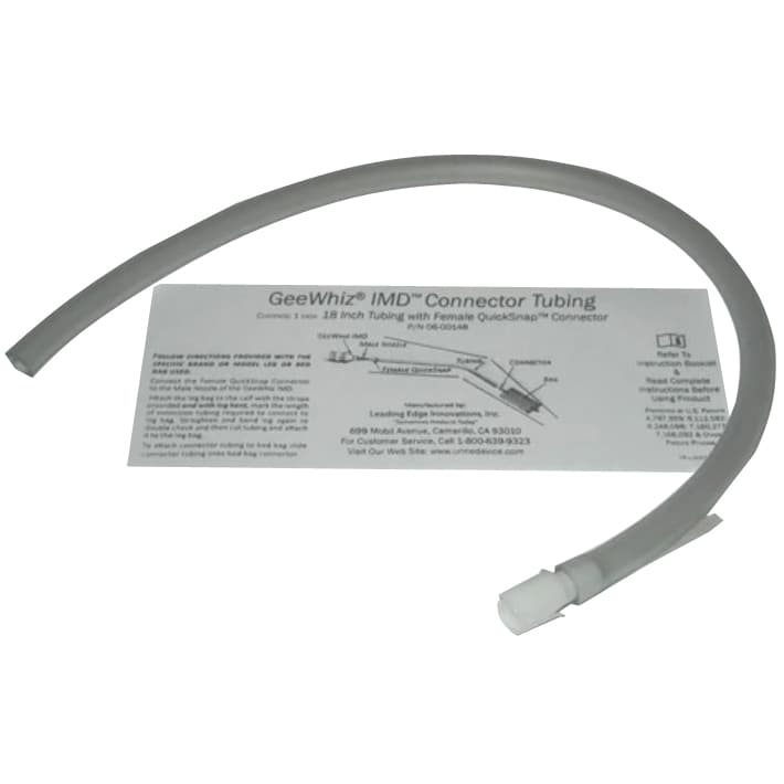 GeeWhiz Male External Catheter Extension Tubing with Adaptor