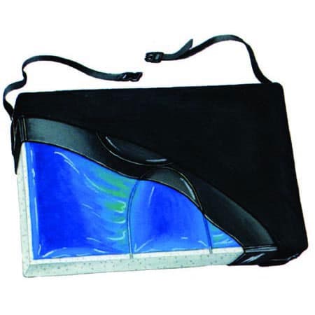 Skil-Care Noninflatable Foam and Gel Seat Cushion, Black