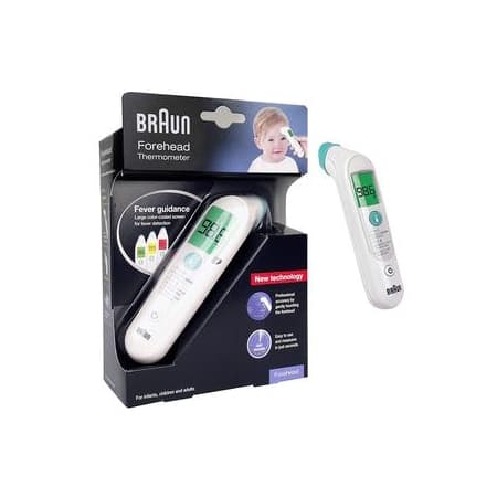 Kaz Braun Forehead Thermometer with Fever Guidance System - Image 1