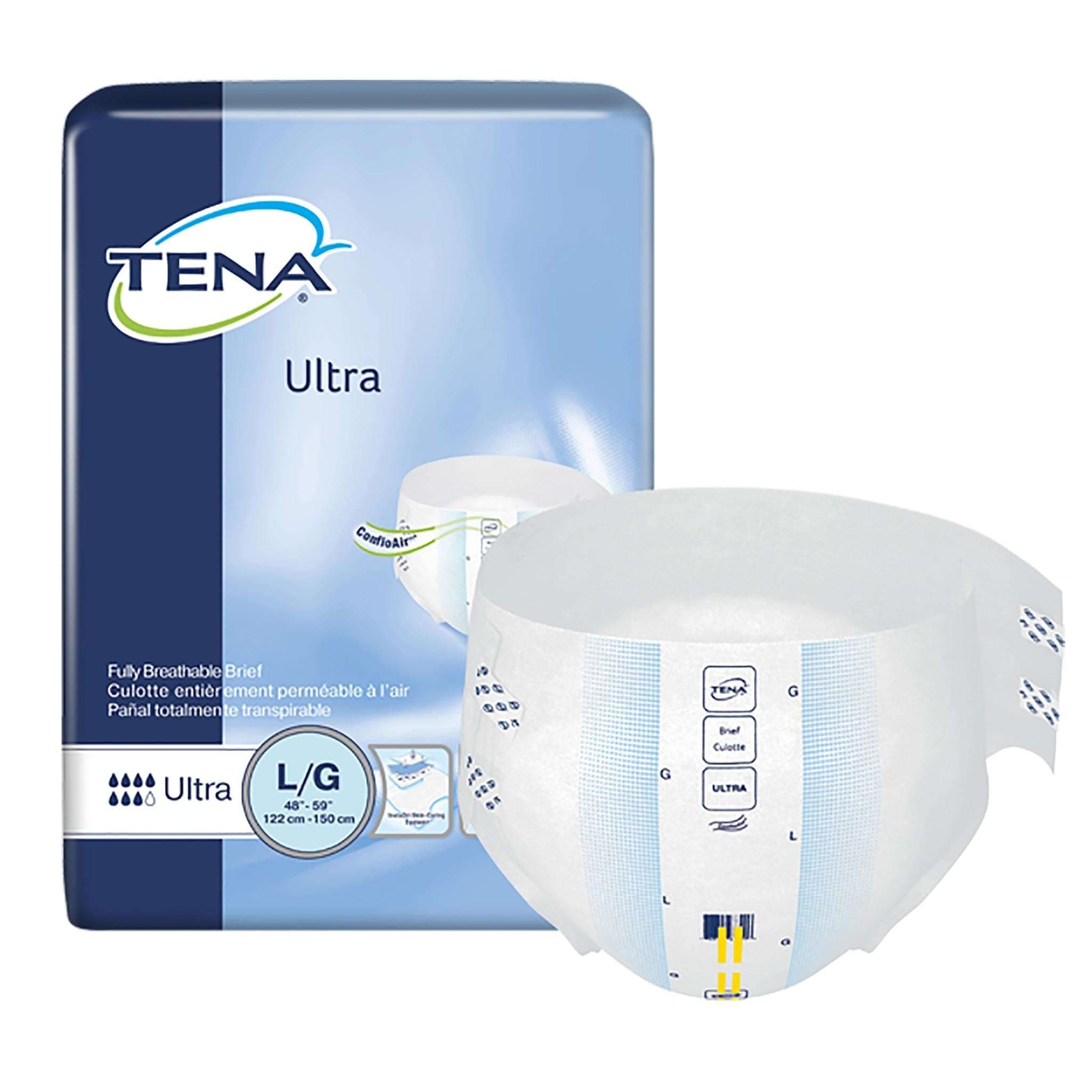 TENA Ultra Heavy Absorbency Adult Incontinence Brief - Image 1