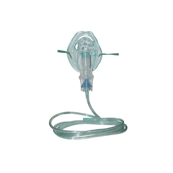 Drive Medical Handheld Compressor Nebulizer System Aerosol Mask Small Volume 7 Foot Oxygen Tube