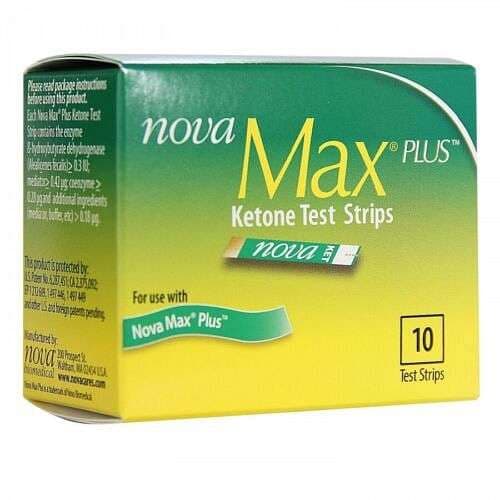 Nova Max Plus Blood Ketone Test Strips