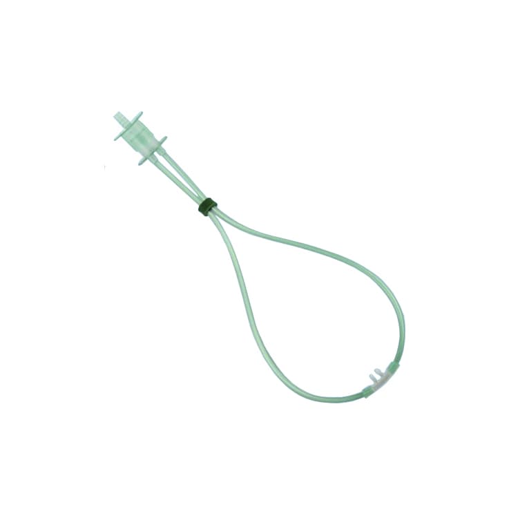 RAM Nasal Cannula Green Low-High Flow Rate NonSterile Without Tubing