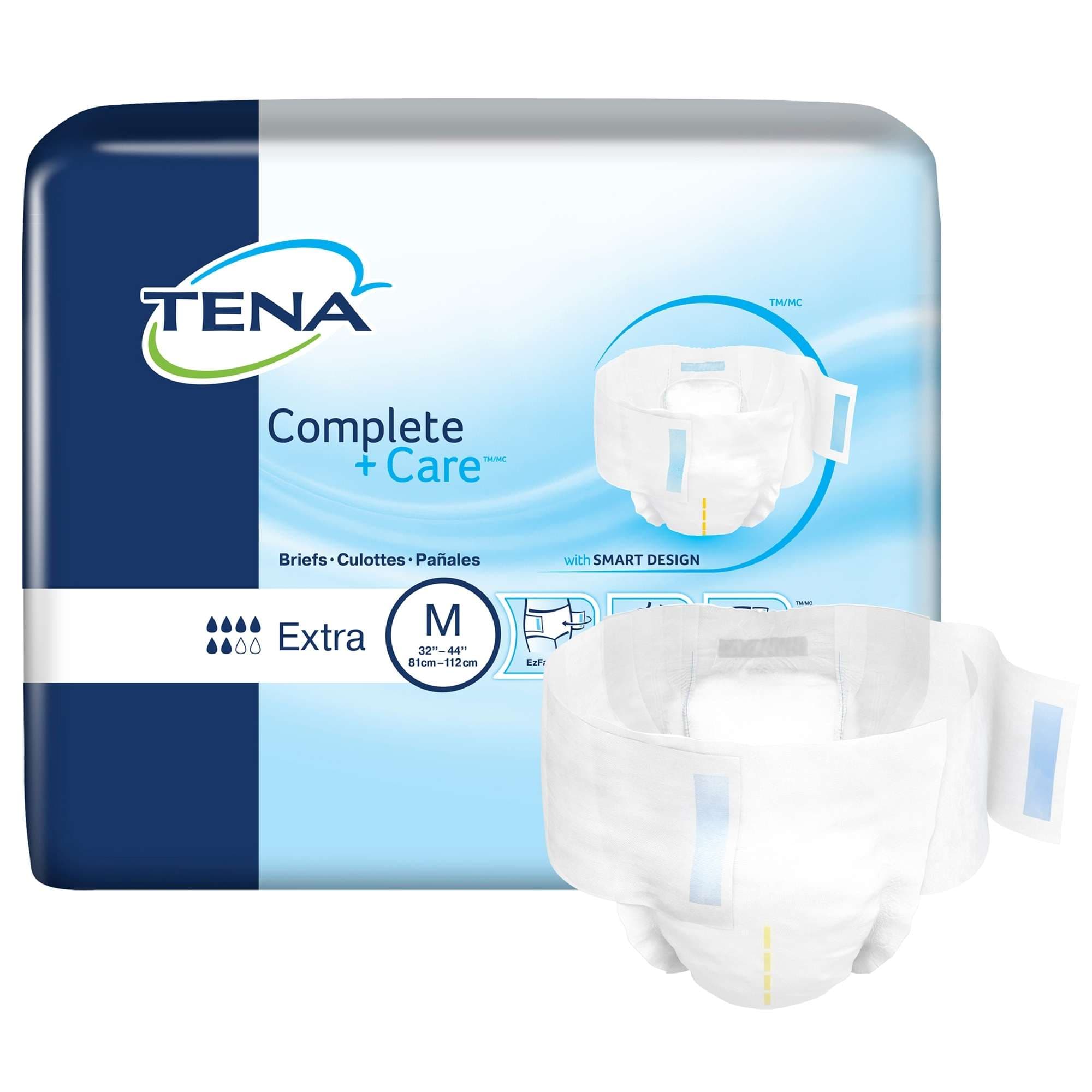 TENA Complete + Care Incontinence Brief - Image 1