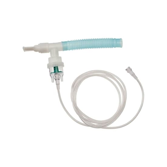 Hudson RCI Handheld Nebulizer Kit Mouthpiece Delivery Small Volume 7 Foot Oxygen Tube 6 Inch Reservoir - Image 1