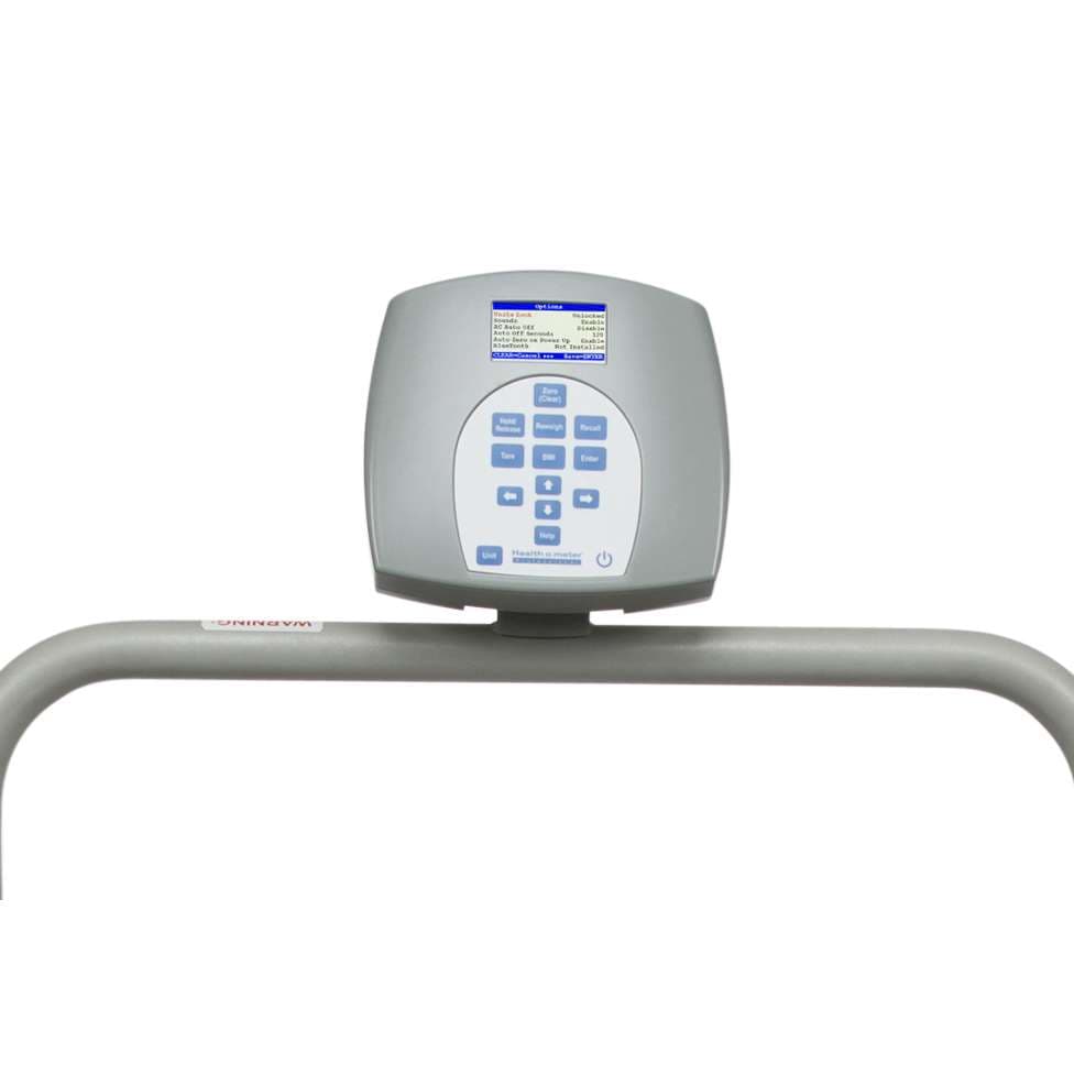 Health O Meter Bariatric Digital Wheelchair Scale, 1000 lbs. - Image 4