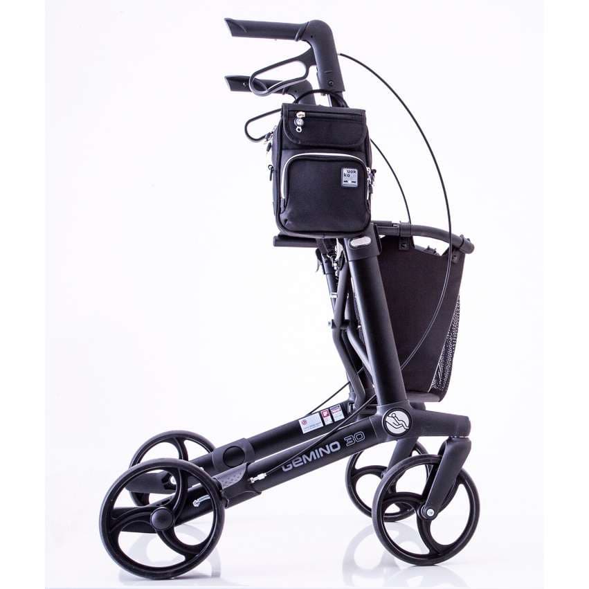 Quokka Vertical Mobility Bag - Black - Image 5