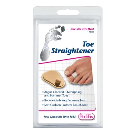 Pedifix Footcare Budin Toe Splint Universal, Dual-Layer Foam Padding - Image 1