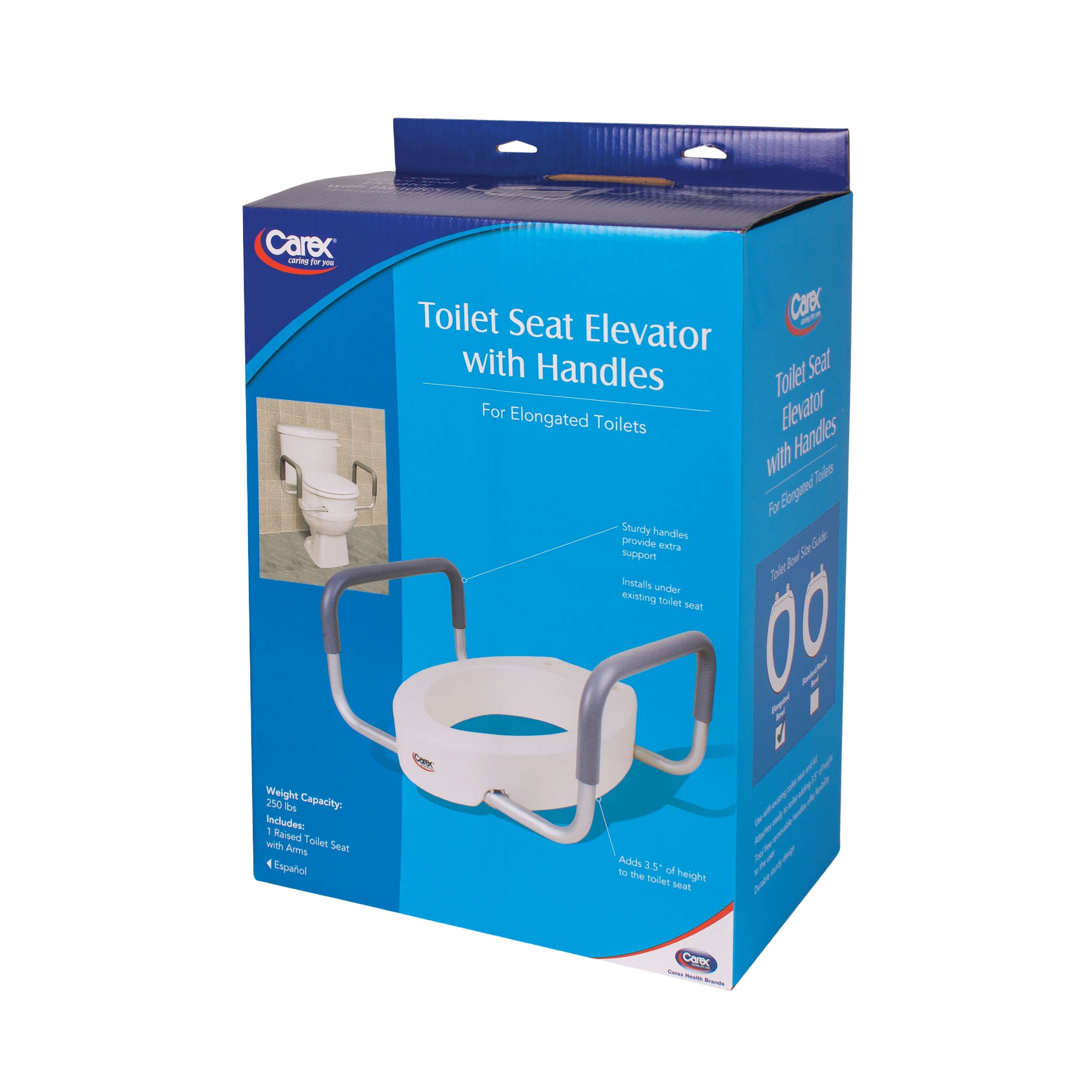 Carex Toilet Seat Elevator With Handles - Image 9