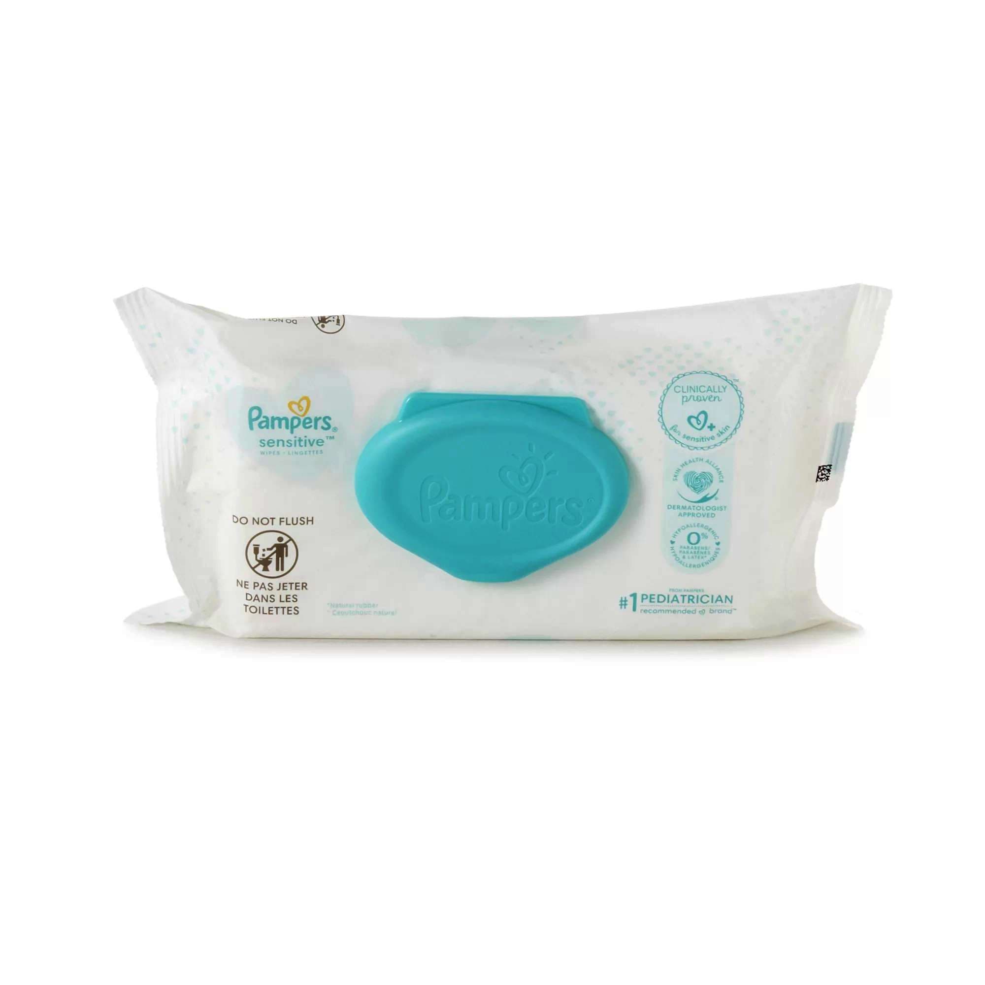 Pampers Sensitive Baby Wipe, 6-4/5 x 7 Inch