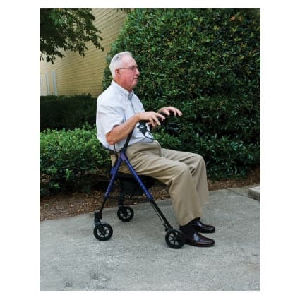 Lumex Set n' Go Height Adjustable Rollator - Image 6