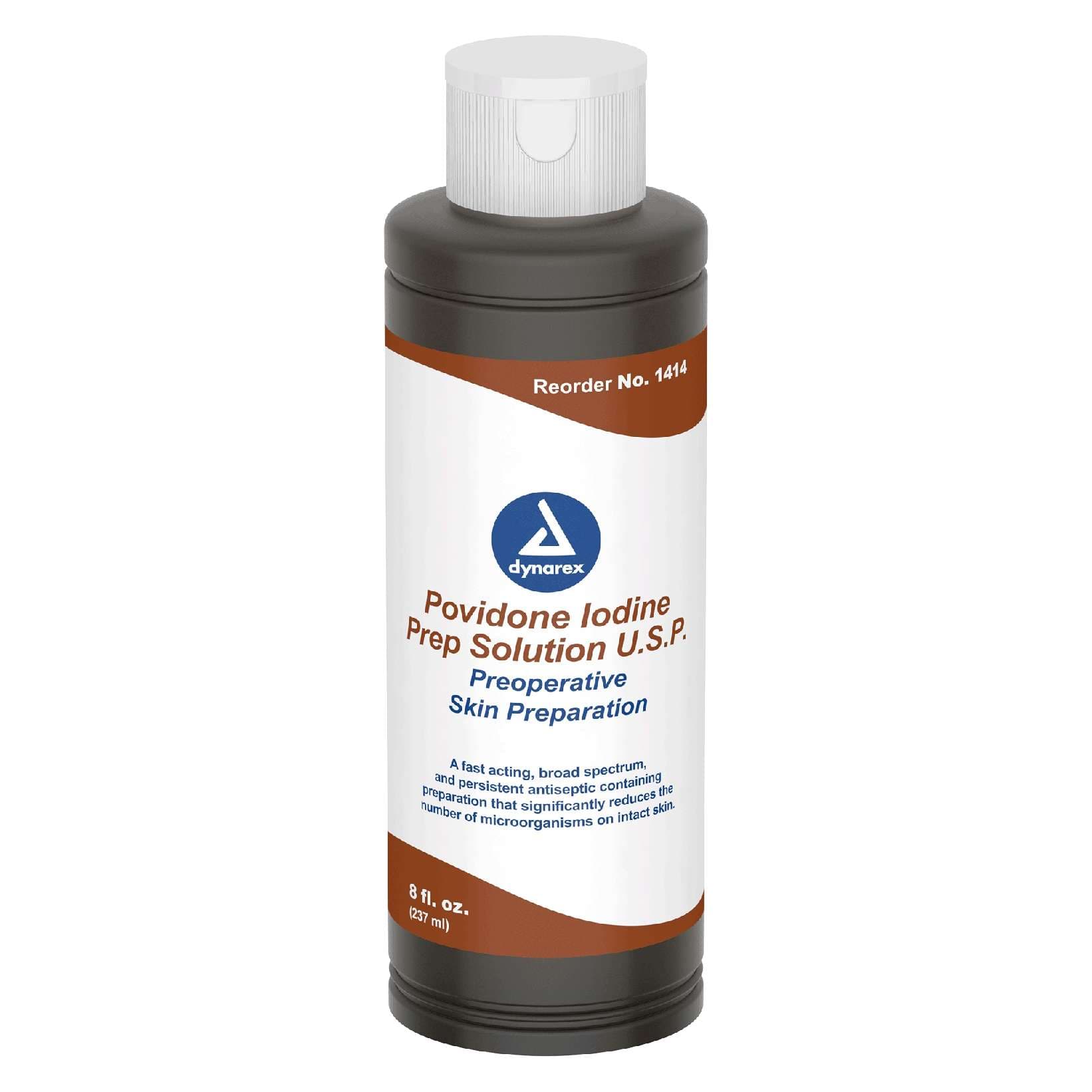 Dynarex Skin Prep Solution Bottle, 8 oz - Case of 24 - Image 1