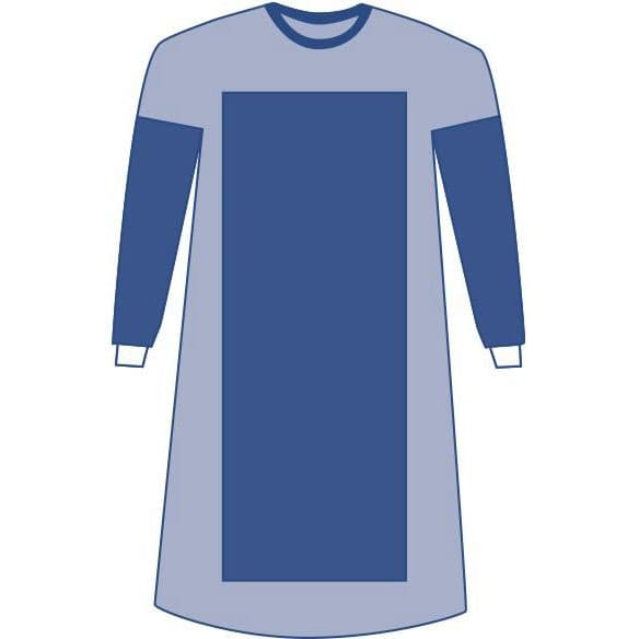 Medline Aurora Poly-Reinforced Gown - Image 1