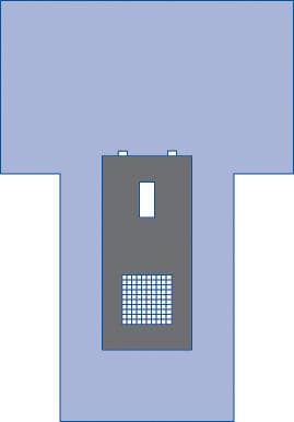 Medline Cystoscopy Surgical T-Drape - Case of 12 - Image 1