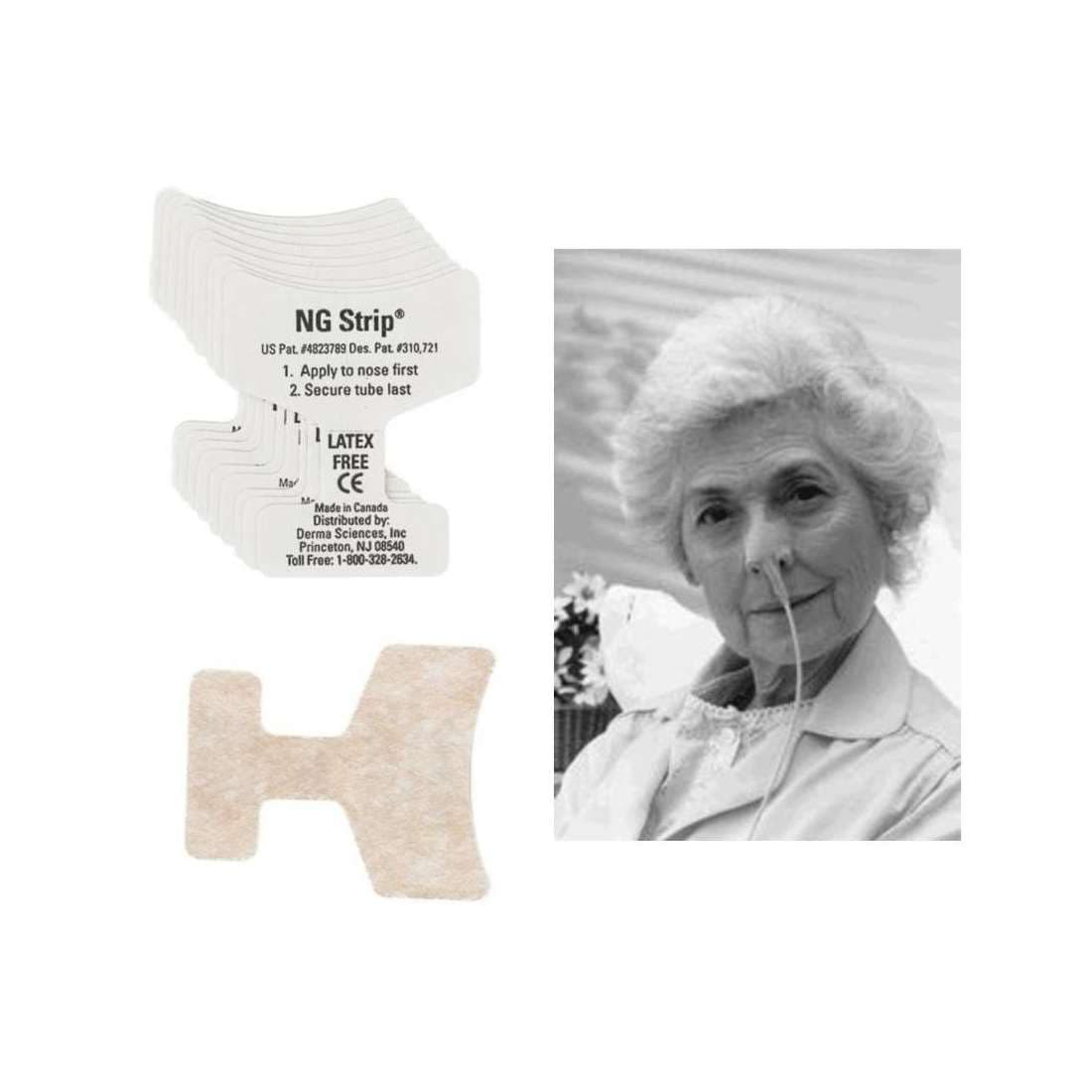 Derma Sciences NG-Strip Adult Nasal Tube Fastener