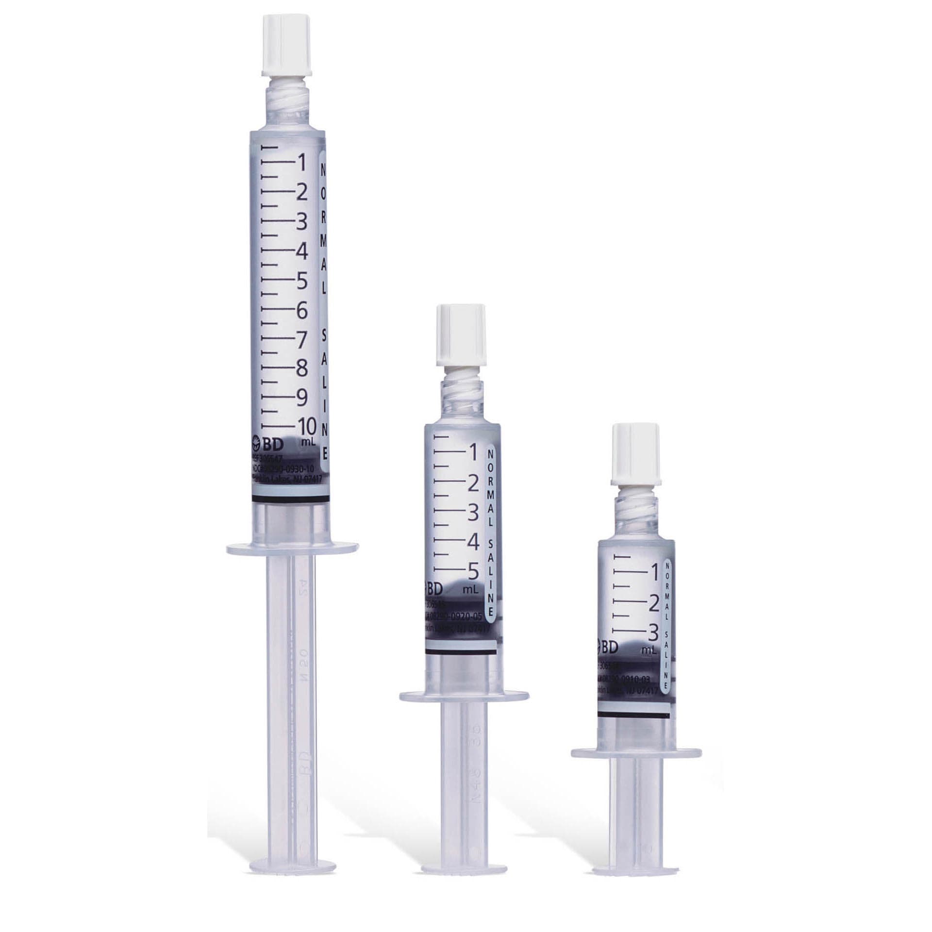 BD PosiFlush Prefilled Normal Saline Flush Syringe - Image 1