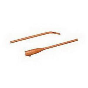 Teleflex Medical Tiemann Robusta Red Rubber Solid Tip Catheter, 14 Fr 16" L