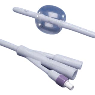Dover 3-Way Silicone Foley Catheter