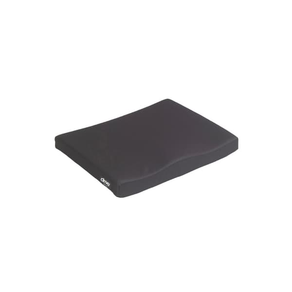 Drive Noninflatable Contoured Seat Cushion With Polyester Cover, 18 X 16 X 2 Inch - Image 1