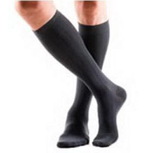Mediven Comfort Knee High Compression Stockings, Size 5, Petite, Ebony - Pair of 2 - Image 1