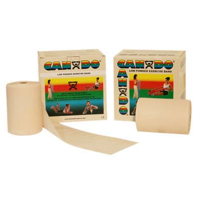 CanDo Twin-Pak Low Powder Exercise Band