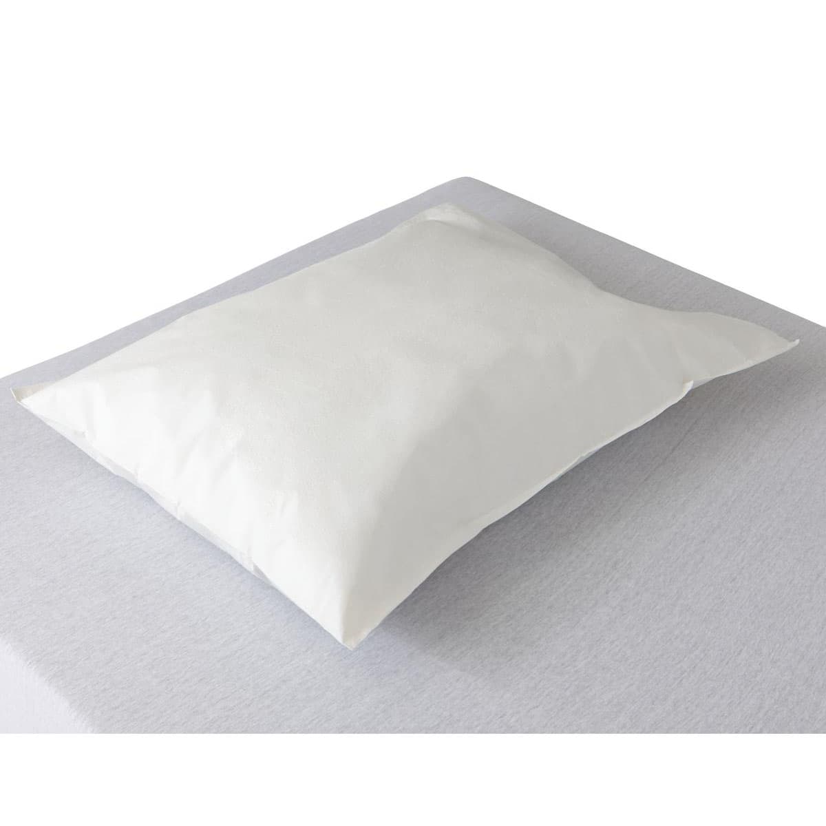 Disposable Ultracel White Pillowcase - Case of 100 - Image 1