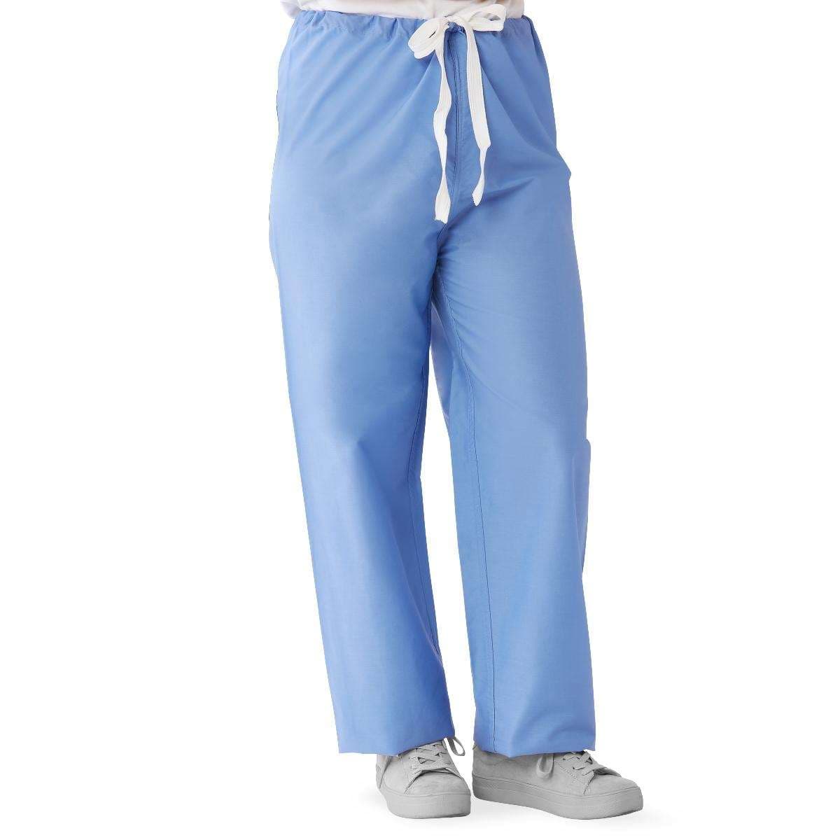 Encore Unisex Reversible Scrub Pants with Drawstring Waist