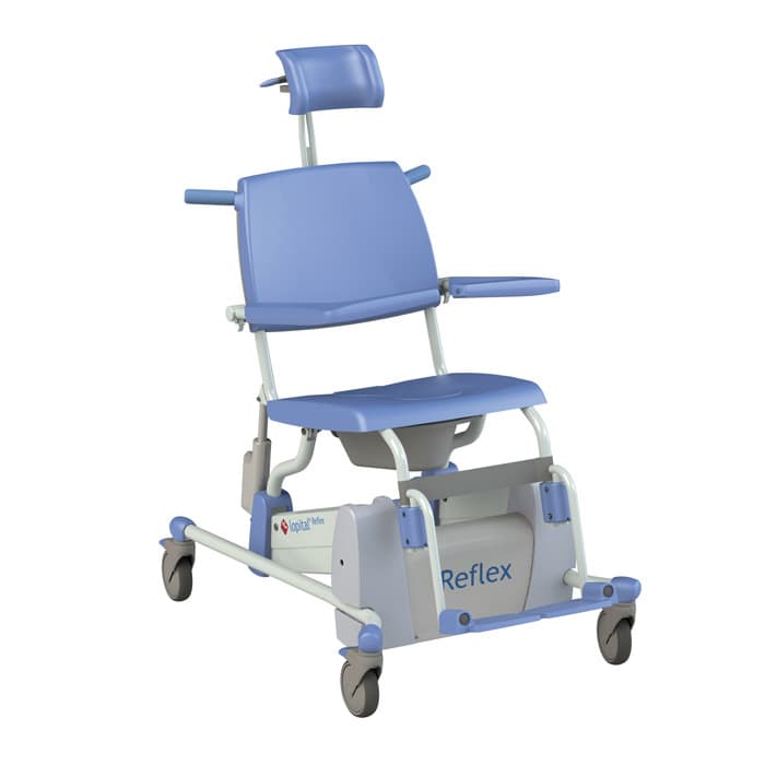 Lopital Reflex Tilt Shower-Toilet Chair