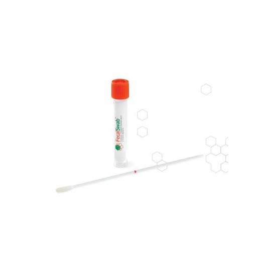 FecalSwab Stool Collection and Transport System, Flocked Swab Tip