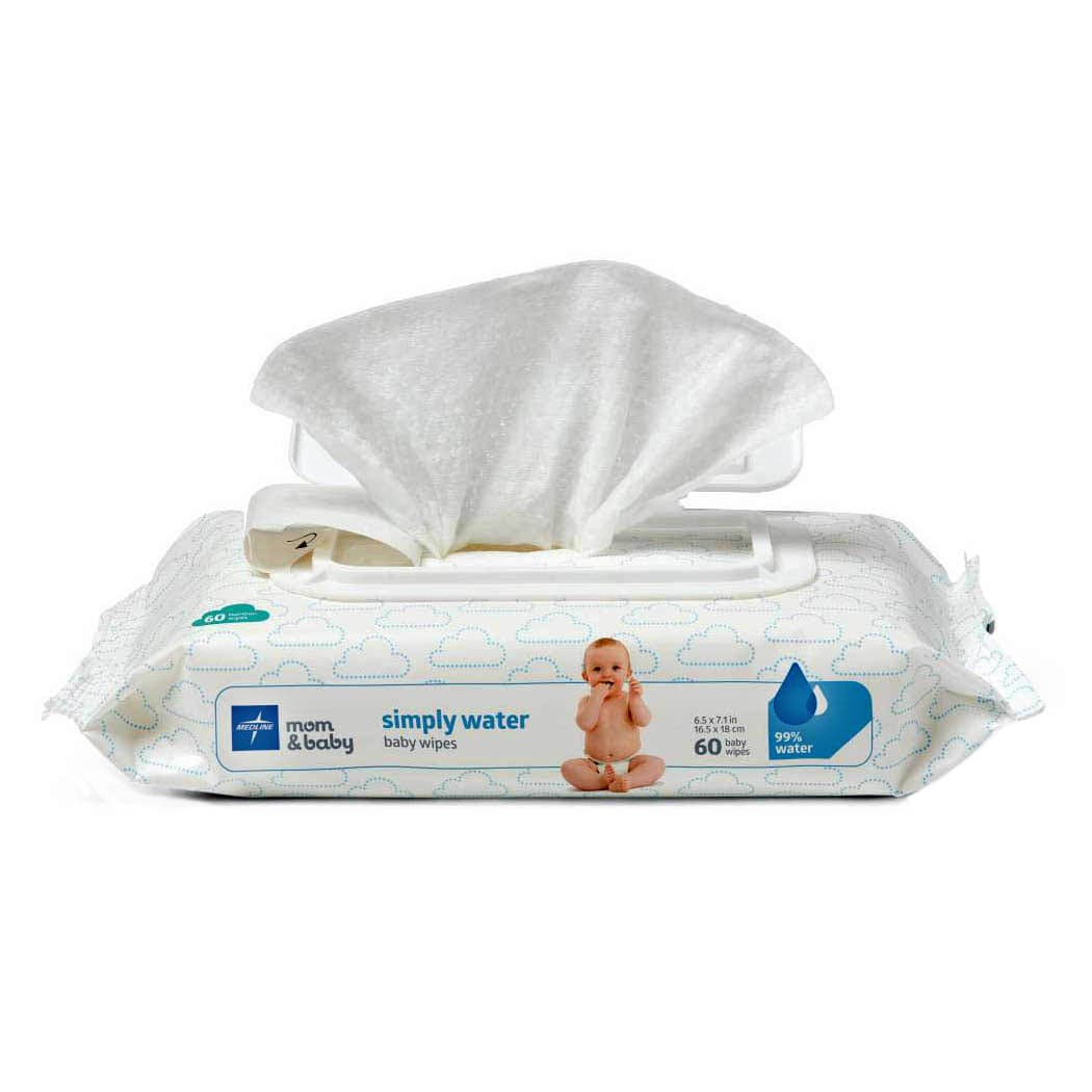 Simply Water Wet Wipes - Case of 720