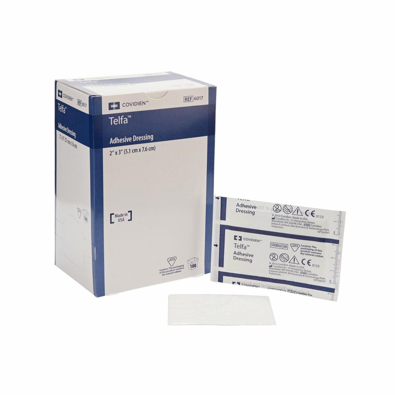 Telfa Ouchless Adhesive Dressing, Sterile