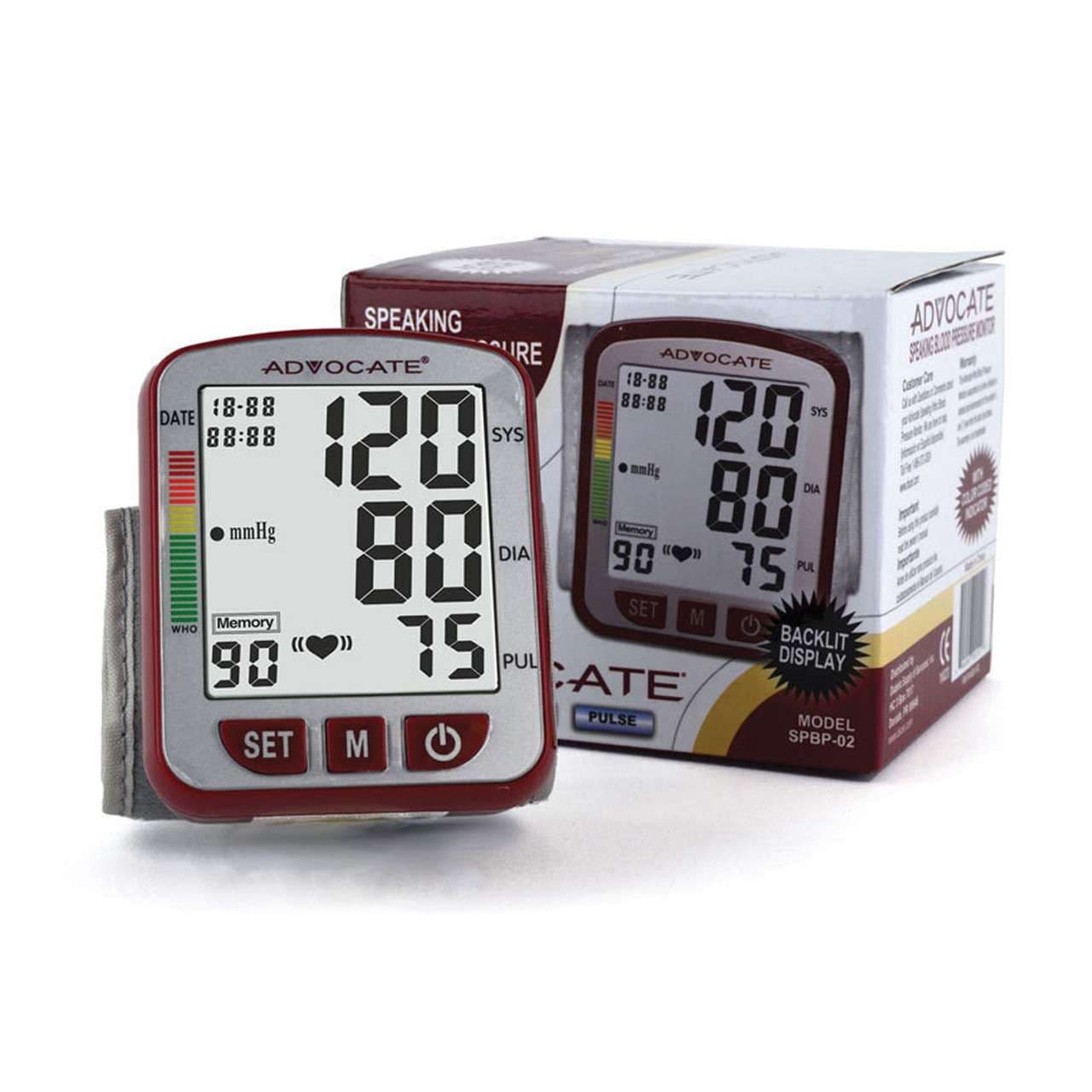 Advocate Speaking Wrist Blood Pressure Monitor