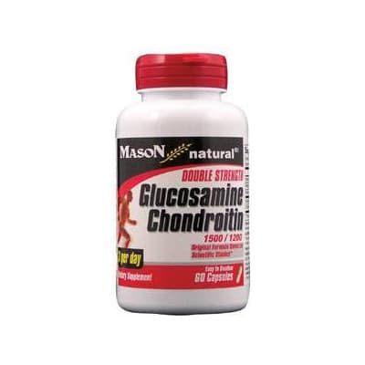 Mason Vitamins Glucosamine Chondroitin 1500-1200 Double Strength Capsule